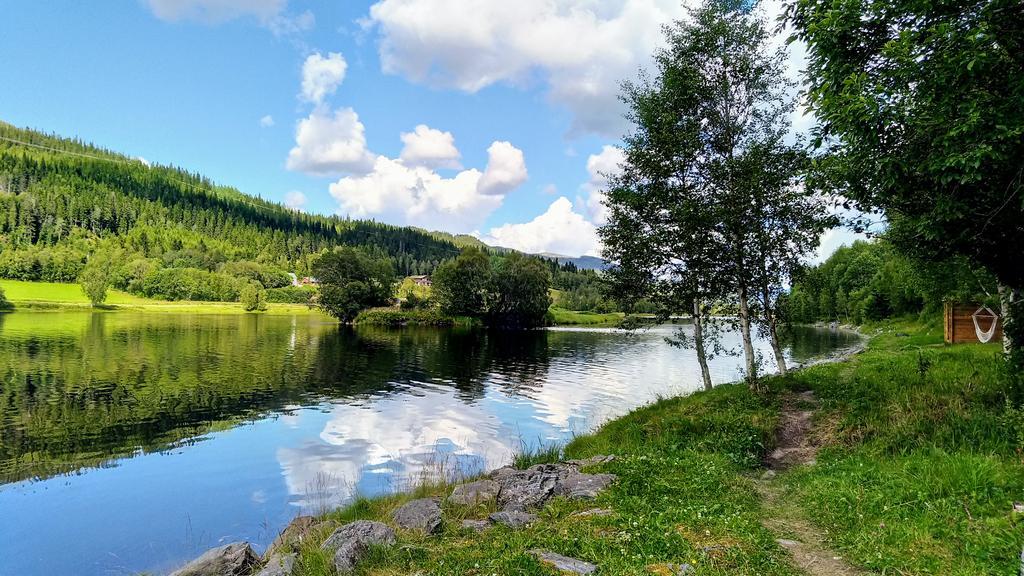Holmset Camping And Fishing Namdalseid ภายนอก รูปภาพ