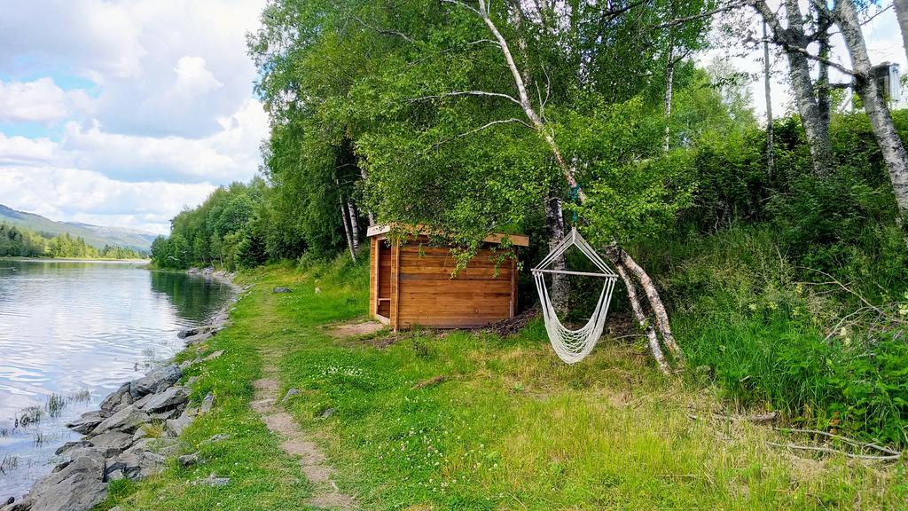 Holmset Camping And Fishing Namdalseid ภายนอก รูปภาพ