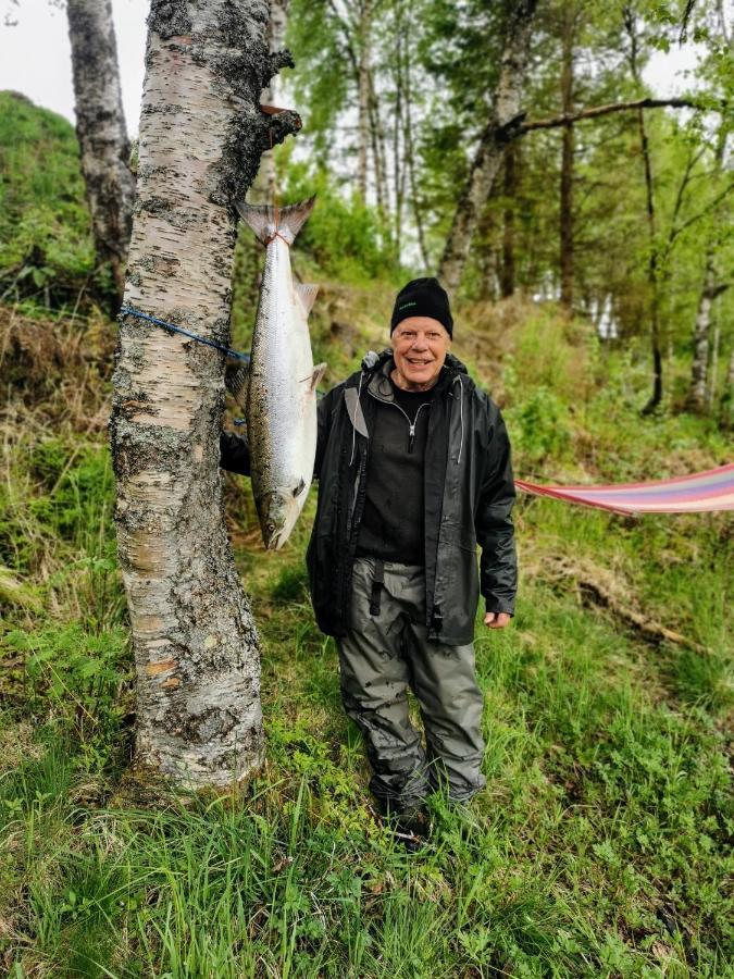 Holmset Camping And Fishing Namdalseid ภายนอก รูปภาพ